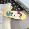 Hellokitty Fofo e Doce Novo Estilo Presilha para Mulheres Nicho High-End Presilha Tubarão na Parte de Trás da Cabeça com Grandes Acessórios de Cabelo