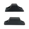 Caja de plástico pie asiento accesorios equipaje uñas de plástico para pies base de plástico para equipaje uñas para pies maleta con ruedas base antirayaduras fábrica