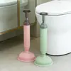 Desatascador de Inodoro para Uso Doméstico, Potente Limpiador de Tuberías de Vacío para Desatascar Desagües de Baño