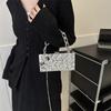 Bolso de acrílico de comercio exterior para mujer, bandolera con cadena de celebridad de Internet, bolso para teléfono móvil