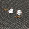 Tapones de Oído de Plástico y Silicona Pendientes DIY Tapones de Oído de Plástico Tapones para Orejas Soportes para Orejas Materiales para Pendientes Semi-Terminados Clavos de Oreja para Viajeros
