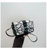 Bolso de Mano Texturizado Transfronterizo 2025 Verano Nuevo Bolso de Mujer Retro Piel de Serpiente Bolso de Hombro Bolso Cruzado Personalizado