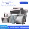 Fornecimento direto da fábrica, saco de isolamento composto de algodão perolado de folha de alumínio, saco de embalagem de isolamento para viagem, logística, saco de isolamento de refrigeração
