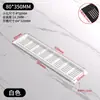 Venta al por mayor de hardware Aleación de aluminio Malla transpirable Gabinete Agujero de ventilación rectangular Armario Zapatero Cubierta de malla de ventilación Puerto de enfriamiento