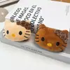Lindo Felpa Estampado de Leopardo Kt Gato Accesorios para el Cabello Pasador Muñeca Ropa DIY Zapatillas de Algodón Calcetines Accesorios Decorativos Accesorios