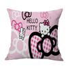 Venta Caliente Transfronteriza Serie Hellokity Lino Funda de Cojín para Sofá de Casa Dormitorio Almohada Impresión a una Cara