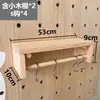 Painel de Pegboard de Madeira Maciça para Armazenamento Rack de Exibição Vertical Organizador de Mesa Suporte de Mesa de Madeira para Exibição