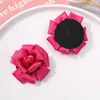 Satén francés romántico tela fuegos artificiales de boda gasa flores DIY hecho a mano versátil pasador accesorios para el cabello accesorios para la ropa al por mayor