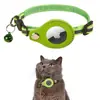 Collares Reflectantes para Mascotas de Selección Cuidadosa Adecuados para Rastreadores de Mascotas Airtag, Juego de Collares Rastreadores Anti-Pérdida para Gatos