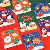 Combinación Navideña Original nota adhesiva linda regalo de Navidad para estudiante nota de regalo pequeño decoración para agenda