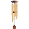 Explosiones transfronterizas carillón de viento de metal clásico retro de seis tubos alto sentido tubo de aluminio metal decoración colgante decoración del hogar carillón de viento