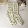 Calcetines australianos de terciopelo trenzado para niños, calcetines de otoño e invierno de color sólido simples para el suelo, calcetines suaves cerosos cálidos para dormir en casa con forro polar