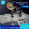 Máquina de rotulagem horizontal automática tubo efervescente Xilin garrafa de alta velocidade pequena mesa redonda garrafa autoadesiva etiquetadora de etiquetas