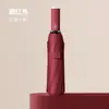 Paraguas de negocio doble automático ampliado para dos personas, paraguas de sol personalizado, protector solar, protección UV, sombrilla de sol, paraguas plegable de tres pliegues