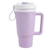 Taza de Hielo de Silicona de Gran Capacidad Viaje en Coche Ecológica Saludable Deportes al Aire Libre Taza de Agua Portátil Resistente al Desgaste y Anticaídas Venta Caliente