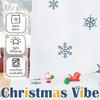 (Varios Diseños de Flores Disponibles) Cortinas Decorativas Bordadas de Navidad con Renos Bordados, Árboles de Navidad, Papá Noel y Dulces