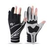Guantes de Pesca al por Mayor con Aberturas para Dos Dedos, Secado Rápido, Protección Solar, Transpirables, Antideslizantes, Guantes de Ciclismo, Guantes de Pesca con Señuelo Xinji para Hombres y Mujeres