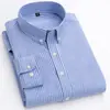 Camisa Oxford Delgada de Algodón para Primavera y Otoño, Cardigan Cuadros Casual Juvenil, Camisa de Patchwork Cuadrada de Color Sólido