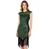El Vestido de Noche Gatsby Más Popular de Amazon para Tallas Grandes Estilo Retro de los Años 20 con Lentejuelas y Borlas