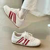 Zapatillas de entrenamiento retro clásicas alemanas para mujer, súper populares en otoño de 2026, zapatillas deportivas casuales versátiles de suela plana para mujer