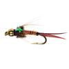 Mosca Copper John Biónica Sumergible Insecto Gancho con Pelo para Pesca con Mosca Cebo Falso Clásico Transfronterizo