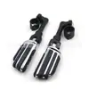 Suministros del Fabricante Pedales Universales de Aleación de Aluminio, Adecuados para Motocicleta Harley Pedales Antideslizantes, Accesorios de Pedales Modificados