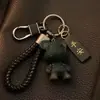 Pingente Chaveiro de Carro de Alta Qualidade para Homens e Mulheres Porta-Chaves Argola Chaveiro Desenho Animado Fofo Estrela Urso