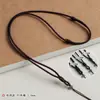Cuerda para Colgante de Escama de Dragón para el Festival del Bote del Dragón Cuerda de Collar Trenzada Hecha a Mano Estilo Grueso Simple Cuerda para Colgar en el Cuello Cuerda Trenzada