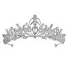 Corona Tocado Novia Vintage Sencillo Atmosférico Mujer Dieciocho Princesa Infantil Cumpleaños Corona Vestido de Boda Diadema