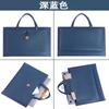 Bolso de mano nuevo de cuero bolsa para portátil bolso de mano de PU almacenamiento plano maletín macbook12pro13.3air