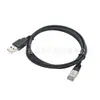 Cabo de Comunicação de Rede Usb2.0 Am para 8P8C Cabeça de Cristal Cabo de Rede com Cabeça de Cristal Rj45 Acessórios para Switch