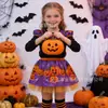Falda Tutú Personalizada Europea y Americana para Niñas de Halloween para Actuaciones en Escenario, Falda de Tul de Princesa para Niños Pequeños, Medianos y Grandes, Falda Abullonada Estampada