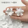Acessórios de Flores Tridimensionais de Pétalas de Fio Transparente de Tecido DIY Feitos à Mão Acessórios para Vestidos de Noiva Joias de Casamento