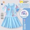 Traje de baño de una pieza para fiesta de huevos para niños Modelo nuevo 2025 Falda pantalón de natación de secado rápido para niñas Falda pantalón de natación para niñas Ropa de baño para niños pequeños