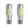 DxzImpuestos No IncluidosLuz de Posición T10 Canbus T10 5630 10LED W5W Bombilla LED para Coche