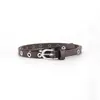 Cinturón fino decorativo de cintura retro versátil para mujer Cinturón fino de moda decorativo para la cintura de mujer Cinturón fino decorativo para pantalones con vestido de mujer
