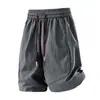 Shorts Holgados con Sensación de Hielo para Hombre, Cintura con Cordón de Verano, Multicolor, Delgados y Transpirables, Pantalones Capri Casuales, Ropa para el Día a Día