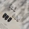 Pegatinas de Manicura Transfronterizas Finas y Resistentes, Pegatinas de Uñas Simples Populares, Material de Mármol de Alta Gama Ultra-Fino sin Rastro