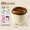 Lindo Portalápices Ins de Aspecto Alto Caja de Almacenamiento para Escritorio Portalápices Creativo DIY Portalápices de Yiwu Plástico Dibujos Animados para Niños