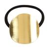 Estilo Coreano Distinctivo Bucle para el Cabello de Onda Cruzada Cuerda Metálica para el Cabello Accesorios para el Cabello Estilo ins Nicho Lazo Goma para el Cabello para Mujer Simple Elegante