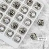 Adornos de cristal de diamante para uñas K9 2022 nuevos adornos para uñas de celebridad de internet Diamante cuadrado súper brillante diamante de punta inferior accesorios de diamante