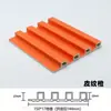 Tablero Rejilla de Fibra de Bambú WPC 150 Pequeño Fondo de Muro Gran Muralla Techo Ecológico de Madera Tablero Rejilla de Protección de Pared Madera-Plástico