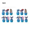 Nuevo Inserto para Pastel de Stitch Tarjeta Inserto para Pastel de Cumpleaños Tema Stitch Inserto para Cupcake