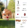 Nuevo kit de manualidades DIY para cachorros de corteza, campana de viento semiacabada, bolsa de semillas de plantas, llavero, pequeño colgante