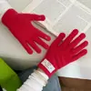 Moda Inverno Masculino e Feminino Estudante Outdoor Ciclismo Luvas de Tricô Meio Dedo Tela Sensível ao Toque Quente Atacado