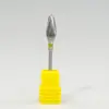 602001 Acero de Tungsteno Plateado Cabezal Pulidor Varilla de Acero de Tungsteno de Alta Precisión Cabezal Pulidor de Uñas para Eliminar Piel Muerta y Abrir Cutículas