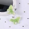 Oferta Especial Nuevos Accesorios Pequeños de Resina Piezas para Manualidades Clips de Pelo de Colores Mariposa de Colores Pegamento Cremoso Accesorios Pequeños Mariposa