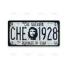 Placas de Lata Estilo Americano Retrô para Bares e Cafés, Decoração Vintage para Casa, Arte de Parede Pastoral, Pinturas Decorativas de Placa de Licença Desgastada