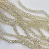 Cuentas Planas Premium de 4 mm, Cuentas de Rueda de Cristal de Colores, Cuentas Sueltas de Cristal, Materiales para Pulseras DIY, Accesorios para Ropa