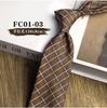 Corbata Floral Estilo Hong Kong Vintage para Hombre Ancha 8cm Marca de Moda Estampada Combinación Total Estilo Coreano Casual Caballero Ins